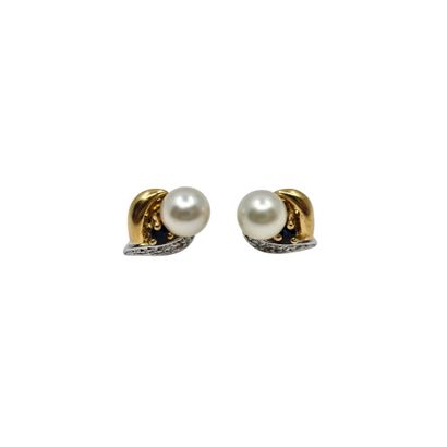 TRAVAIL italien moderne
Paire de clous d'oreille...