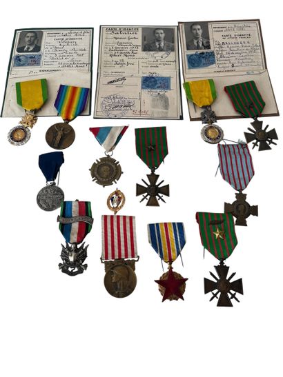 COLLECTION OF THREE FAKE IDENTIFICATION DOCUMENTS...