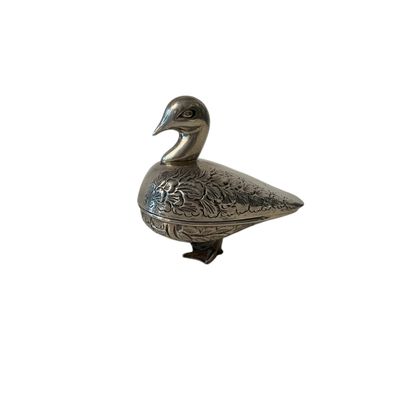 CAMBODGE, XXe siècle 
Boîte en forme de canard...