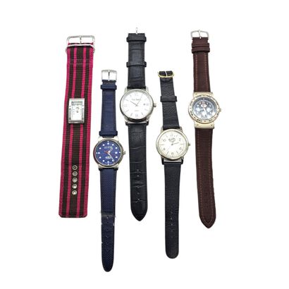 COLLECTION OF ELEVEN QUARTZ WATCHES