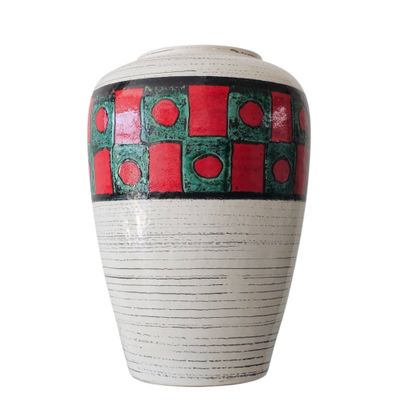 SCHEURICH, GERMANY
Glazed earthenware vase...