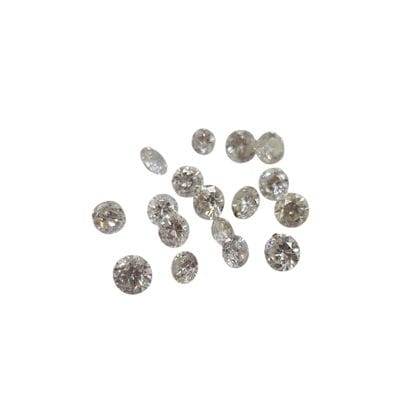 SEVENTEEN DIAMONDS, totaling 3.45 carats