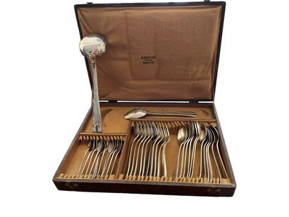 ALFENIDE for CHRISTOFLE
Art Deco-style silver...
