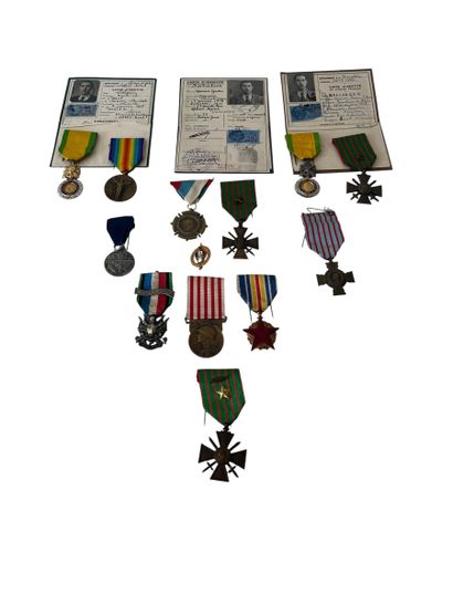 COLLECTION OF THREE FAKE IDENTIFICATION DOCUMENTS...
