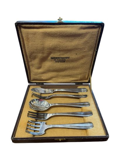Art Deco-style silver plated PETTY FINGER...