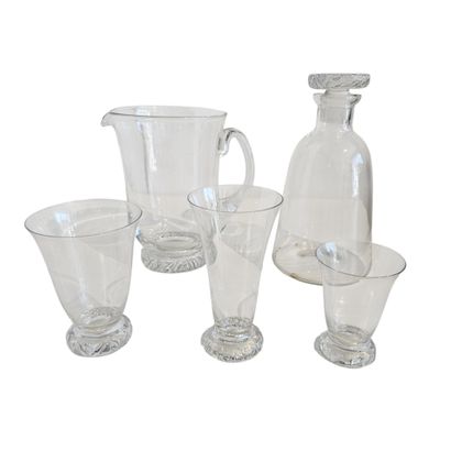 DAUM, Sorcy model
A set of forty-nine crystal...
