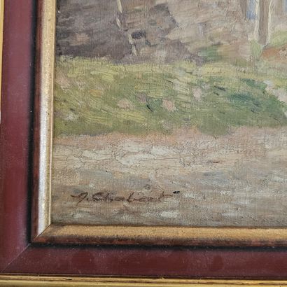 A. CHABERT (20th century)
The Return
Oil...
