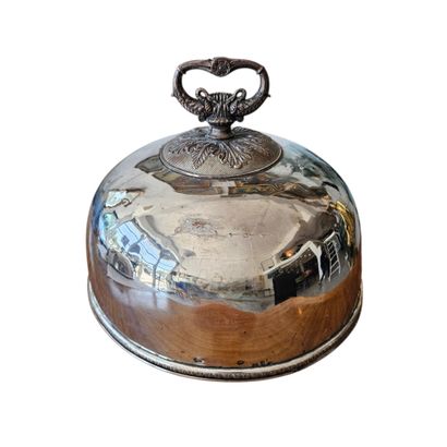 REUNION de DEUX CLOCHES de service circulaires...