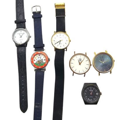 COLLECTION OF ELEVEN QUARTZ WATCHES