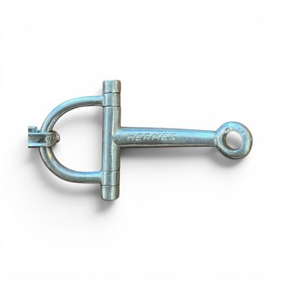 HERMES 
Bracelet en argent 925° à décor de...