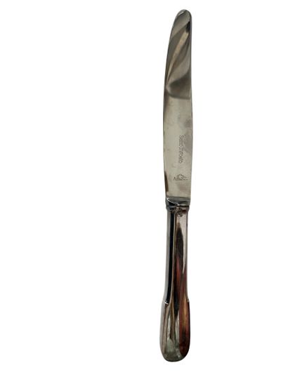 SAINT MEDARD 
Twelve dessert knives with...