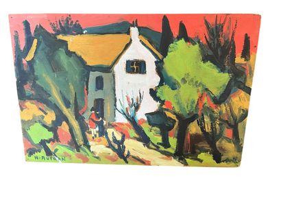 Henri AUTRAN (1926–2007)
The Couple
Oil on...