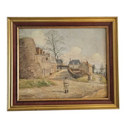 A. CHABERT (20th century)
The Return
Oil...