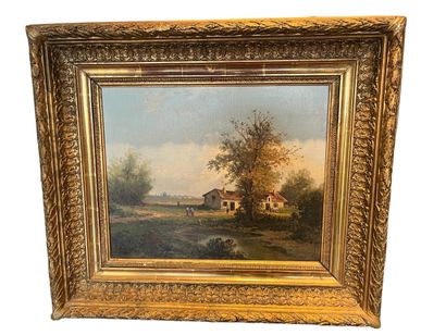 19th-Century French School
Lively Landscape...