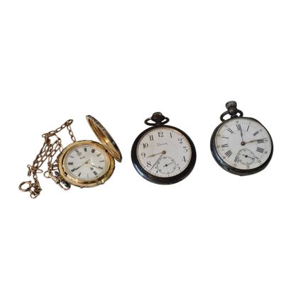 ZENITH 
Montre de gousset en métal 
On y...
