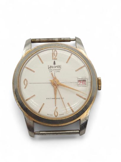LOT de neuf montres dont deux LANCEL, une...