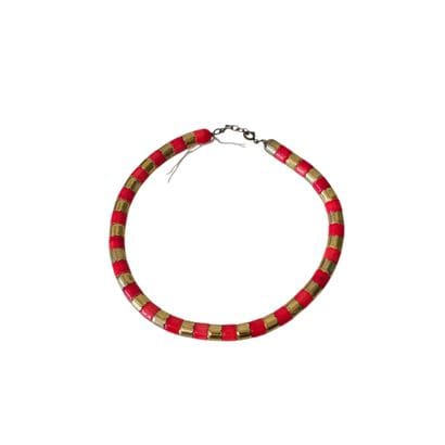 COLLIER ras de cou orné d'une succession...