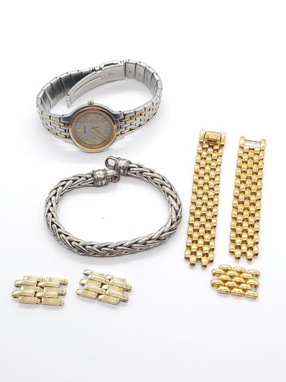 SEIKO
Montre bracelet métalique de dame,...