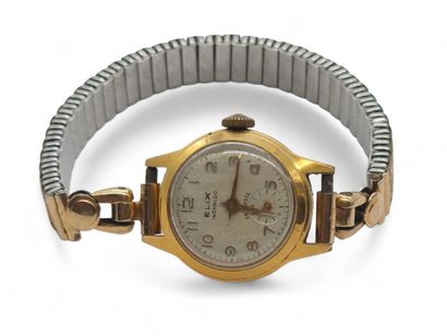 LOT de neuf montres dont deux LANCEL, une...