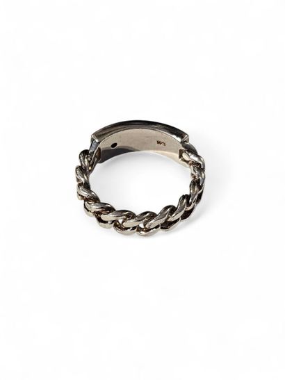 TRAVAIL Français moderne
Bague en argent...