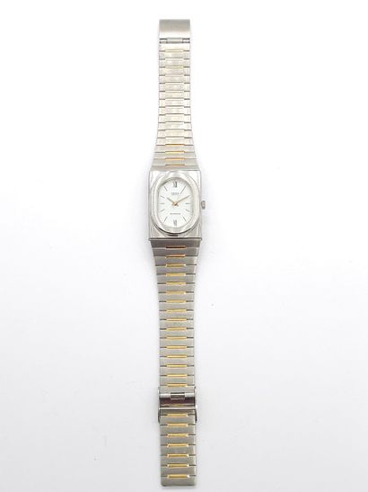 YEMA
Montre à quartz mixte métal bicolore,...