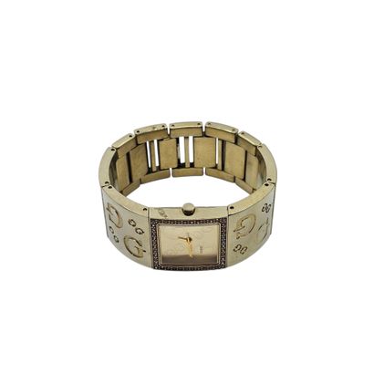 GUESS 
Montre bracelet de dame en métal doré,...