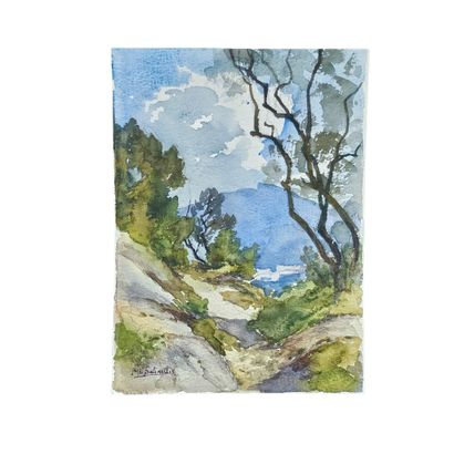 BARTHELEMY MEYNIER DE SALINELLES (XIX-XX)
Paysage...