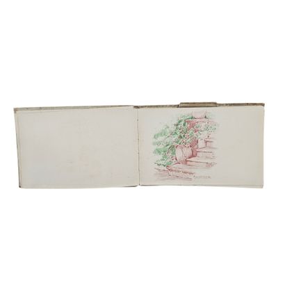 ADAM KHUN (1888-1985)
Pochette à dessin comprennat...