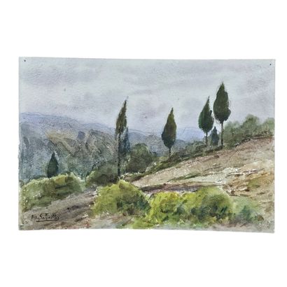 BARTHELEMY MEYNIER DE SALINELLES (XIX-XX)
Paysage...