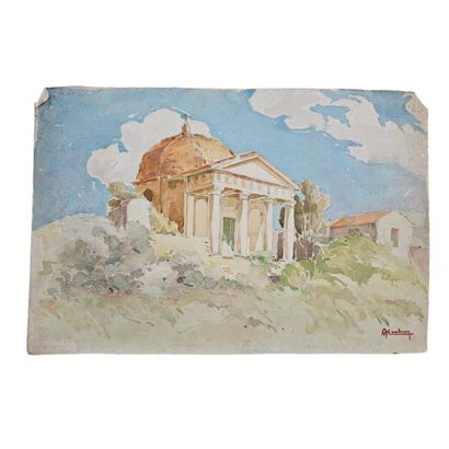 ADAM KHUN (1888-1985)
Pochette à dessin comprennat...