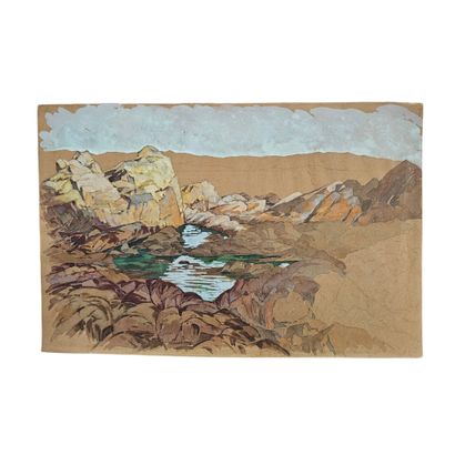 ADAM KHUN (1888-1985)
Pochette à dessin comprennat...