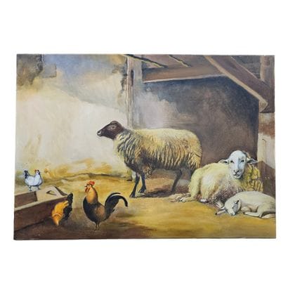 Attribué à PERVEUX PAUL (1936-2012)
Les animaux...