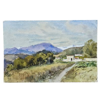 BARTHELEMY MEYNIER DE SALINELLES (XIX-XX)
Paysage...