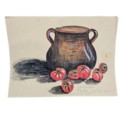 ADAM KHUN (1888-1985)
Pochette à dessin comprenant...