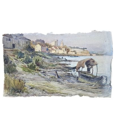 BARTHELEMY MEYNIER DE SALINELLES (XIX-XX)
Paysage...