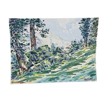 ADAM KHUN (1888-1985)
Pochette à dessin comprenant...