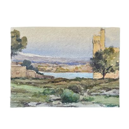 BARTHELEMY MEYNIER DE SALINELLES (XIX-XX)
Paysage...