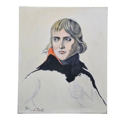 PERVEUX PAUL (1936-2012) d'apres L. David
Portrait...