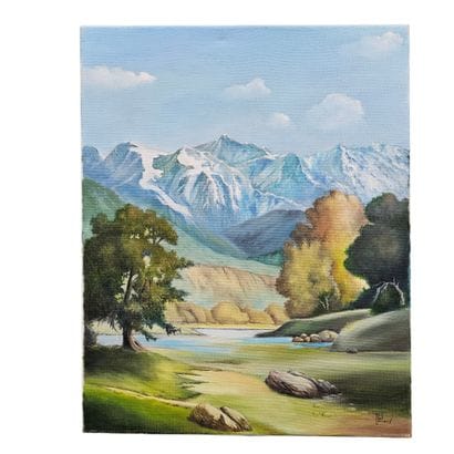 PERVEUX PAUL (1936-2012)
Paysage de montagne
Huile...