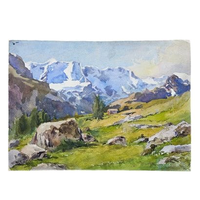 BARTHELEMY MEYNIER DE SALINELLES (XIX-XX)
Paysage...