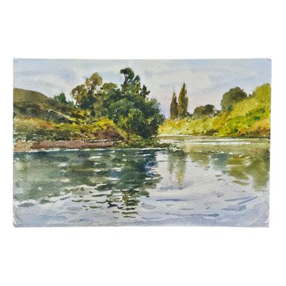 BARTHELEMY MEYNIER DE SALINELLES (XIX-XX)
Paysage...