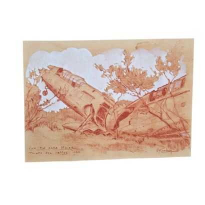 ADAM KHUN (1888-1985)
Pochette à dessin comprennat...