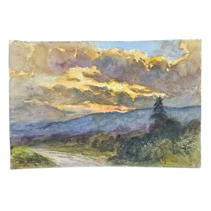 BARTHELEMY MEYNIER DE SALINELLES (XIX-XX)
Paysage...