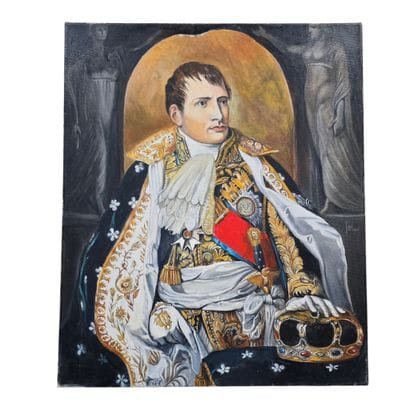 PERVEUX PAUL (1936-2012)
Portrait de Napoleon...