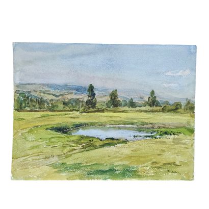 BARTHELEMY MEYNIER DE SALINELLES (XIX-XX)
Etang...