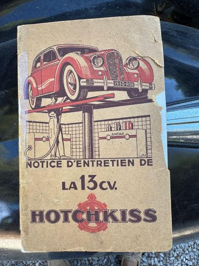 HOTCHKISS, 864 S49 Artois, 1950

Black Hotchkiss...