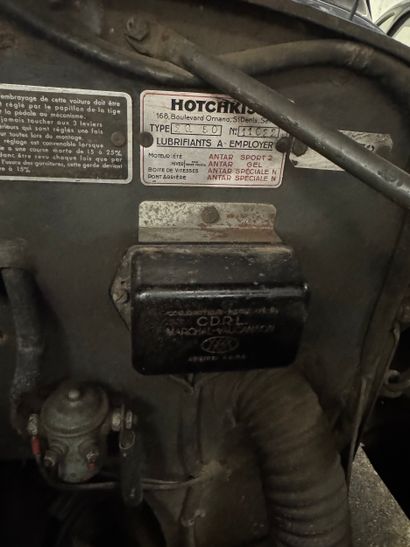 HOTCHKISS, 2050 Anjou, 1951

Right-hand-drive,...
