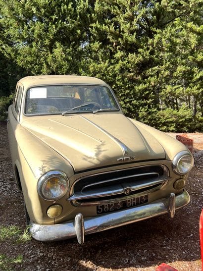 PEUGEOT, 403 sedan, 1959

Sedan, four-door...