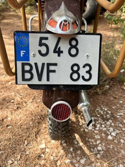 MOTOCONFORT, U46C, 125 cm³, 1951 

Frame/Tank:...