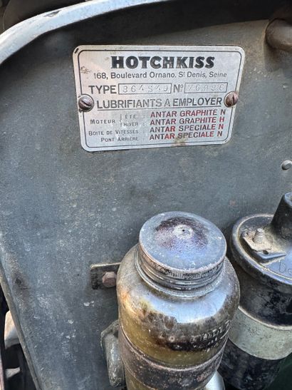 HOTCHKISS, 864 S49 Artois, 1950

Black Hotchkiss...